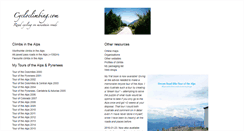 Desktop Screenshot of cycloclimbing.com